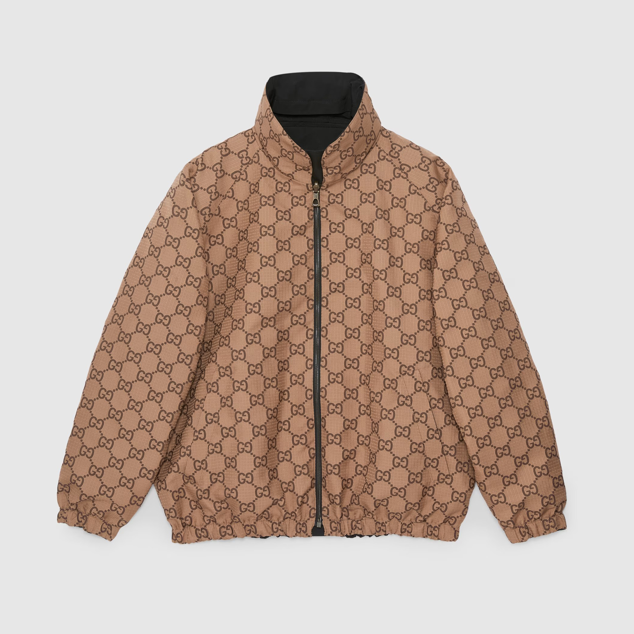 Gucci Full Print Reversible Stand Collar Zip Jacket #nigo96711