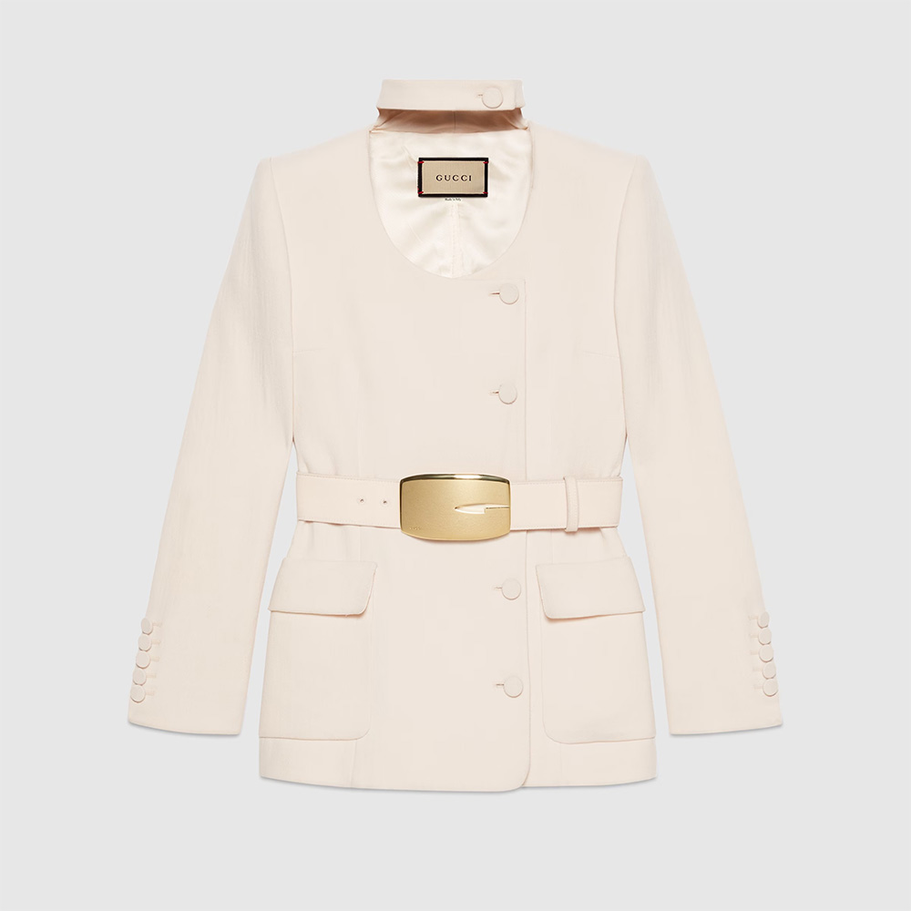 Gucci Wool Pleated Jacket Ngvp #nigo6769