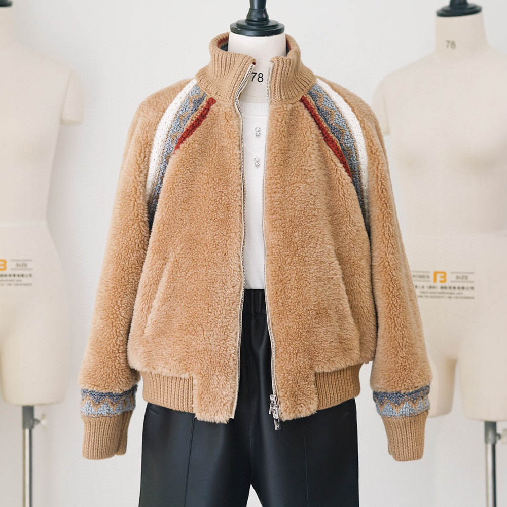 Loro Piana Two-Color Lambswool Jacket Ngvp #nigo6784