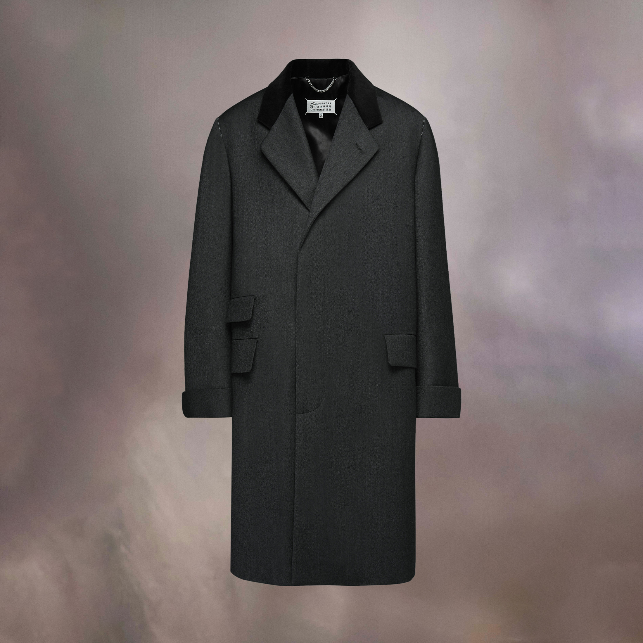 Maison Margiela Work-in-progress Wool Coat Ngvp #nigo6781