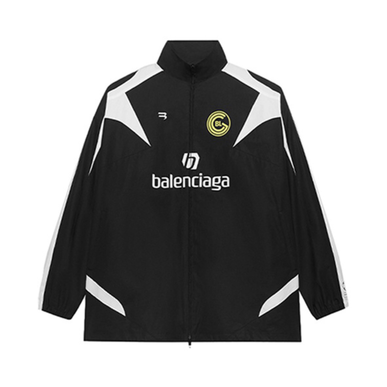 Balenciaga Zipper Clash Colorblock Jacket #nigo96728