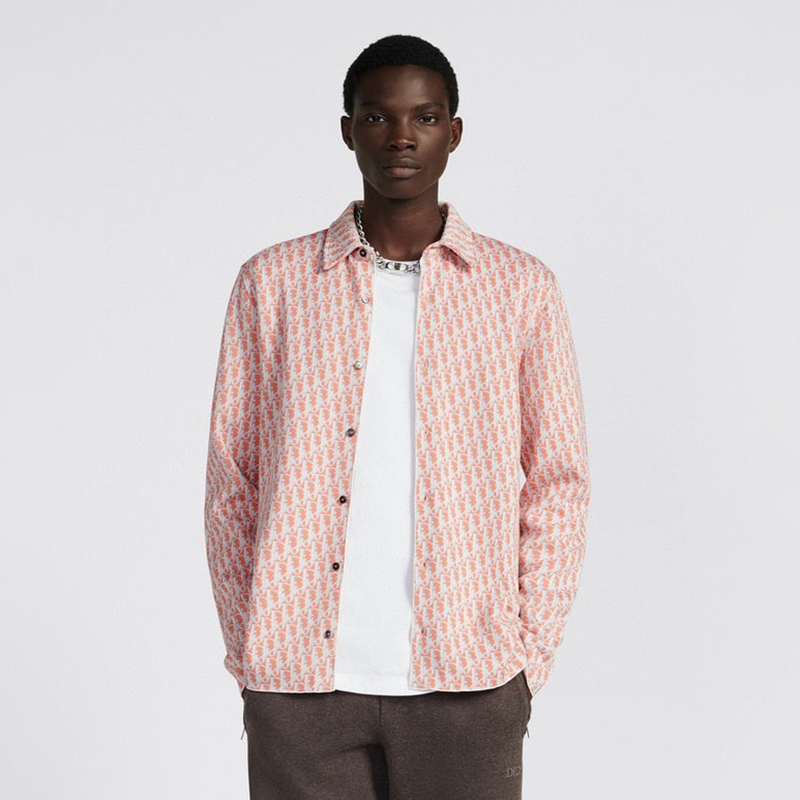 Dior Knit Lapel Long Sleeve Shirt #nigo96753