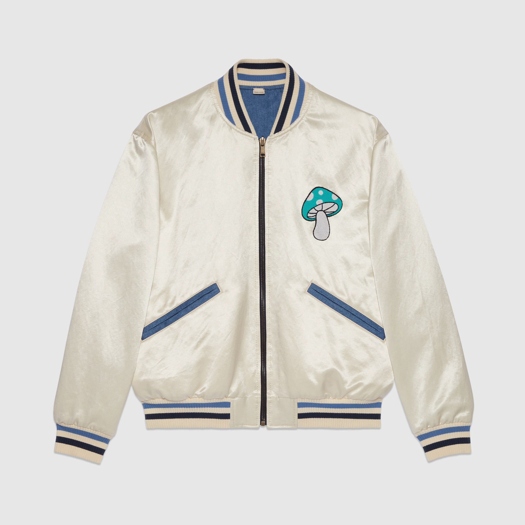 Gucci Reversible Cotton Bomber Jacket #nigo96763