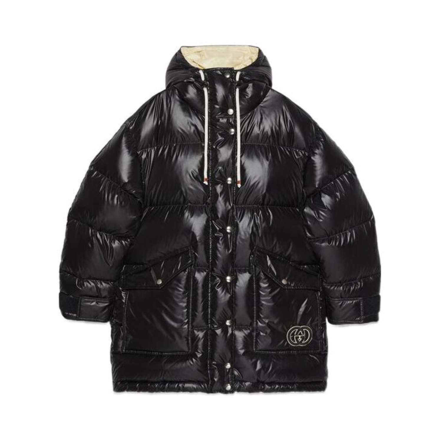 Gucci Solid Colour Glossy Hooded Puffer Down Jacket Coat #nigo96764