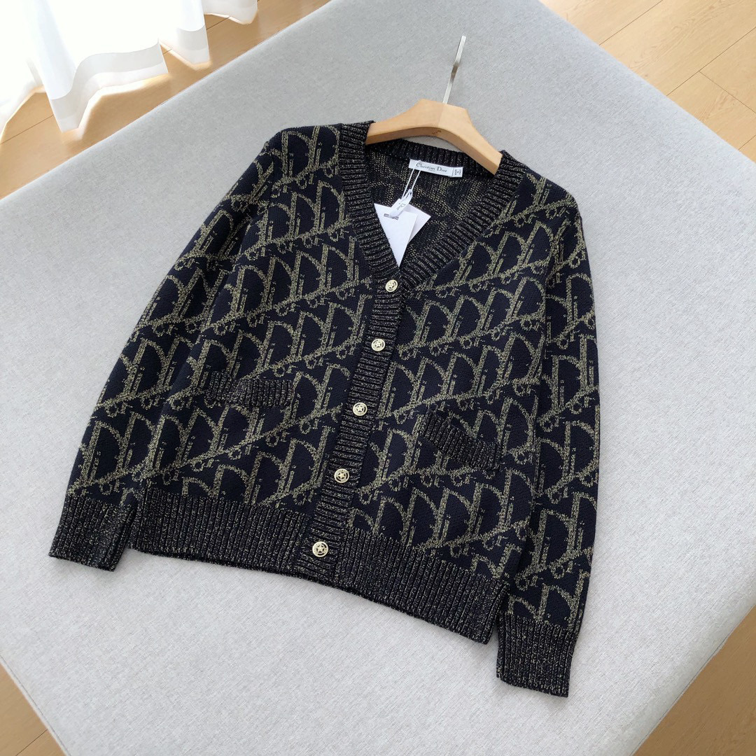 Dior Knitted Fashion Button Up Cardigan #nigo22167