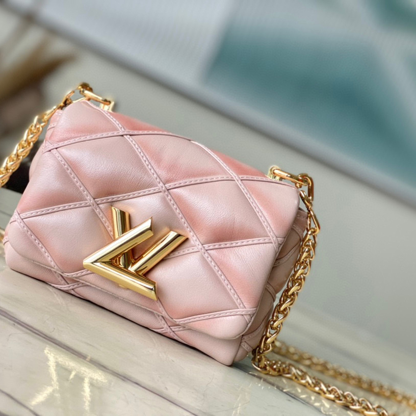 Louis Vuitton PICO GO-14 Leather Chain Diagonal Bag #nigo22171