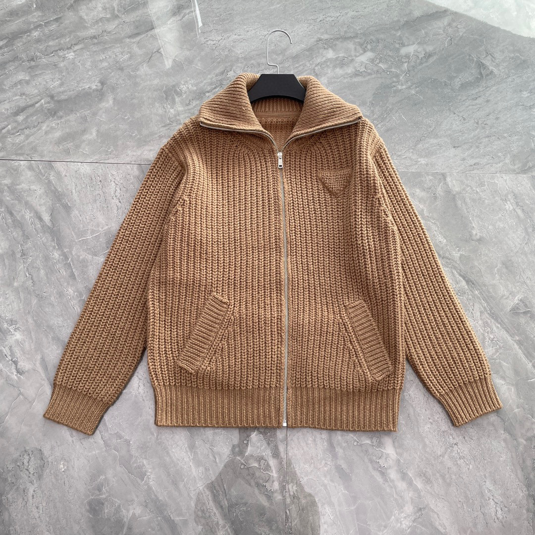 Prada Oversized Alpaca Knit Cardigan Coat Ngvp #nigo6841