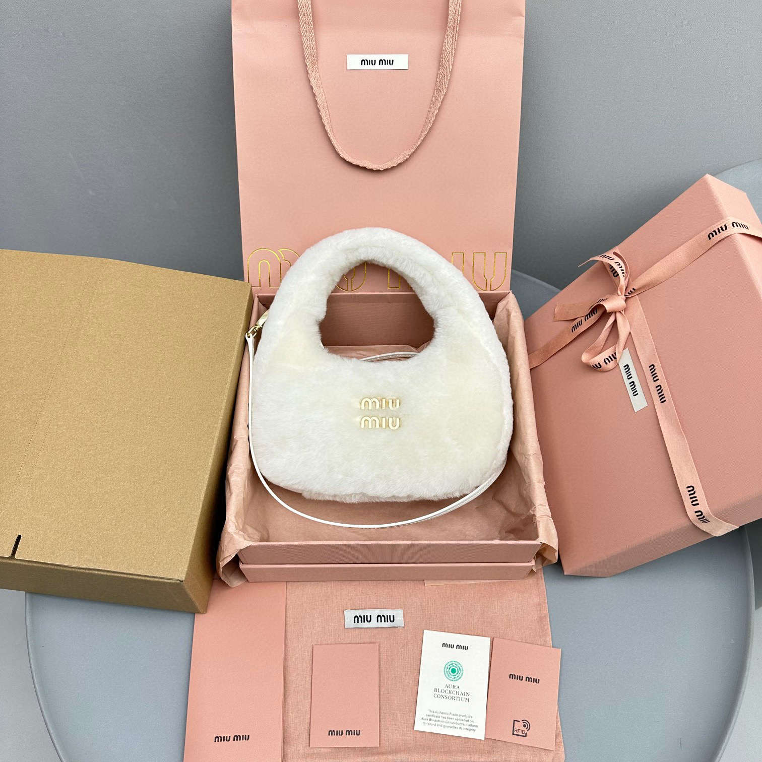 MiuMiu Mini Wander Hobo Bag Bags #nigo96787