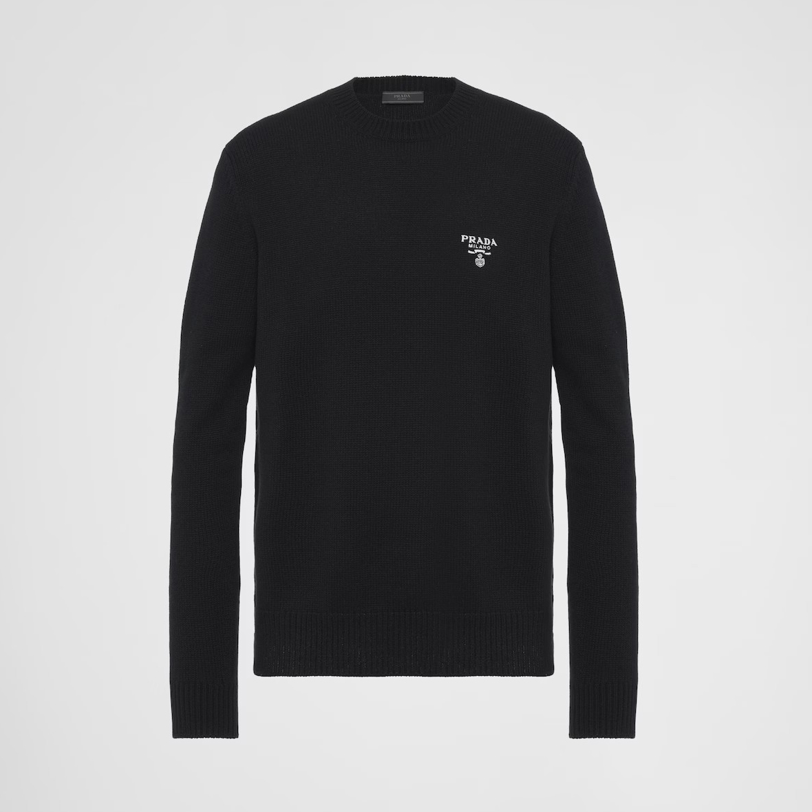 Prada Knitted Crew Neck Cashmere Sweater Pullover #nigo96814