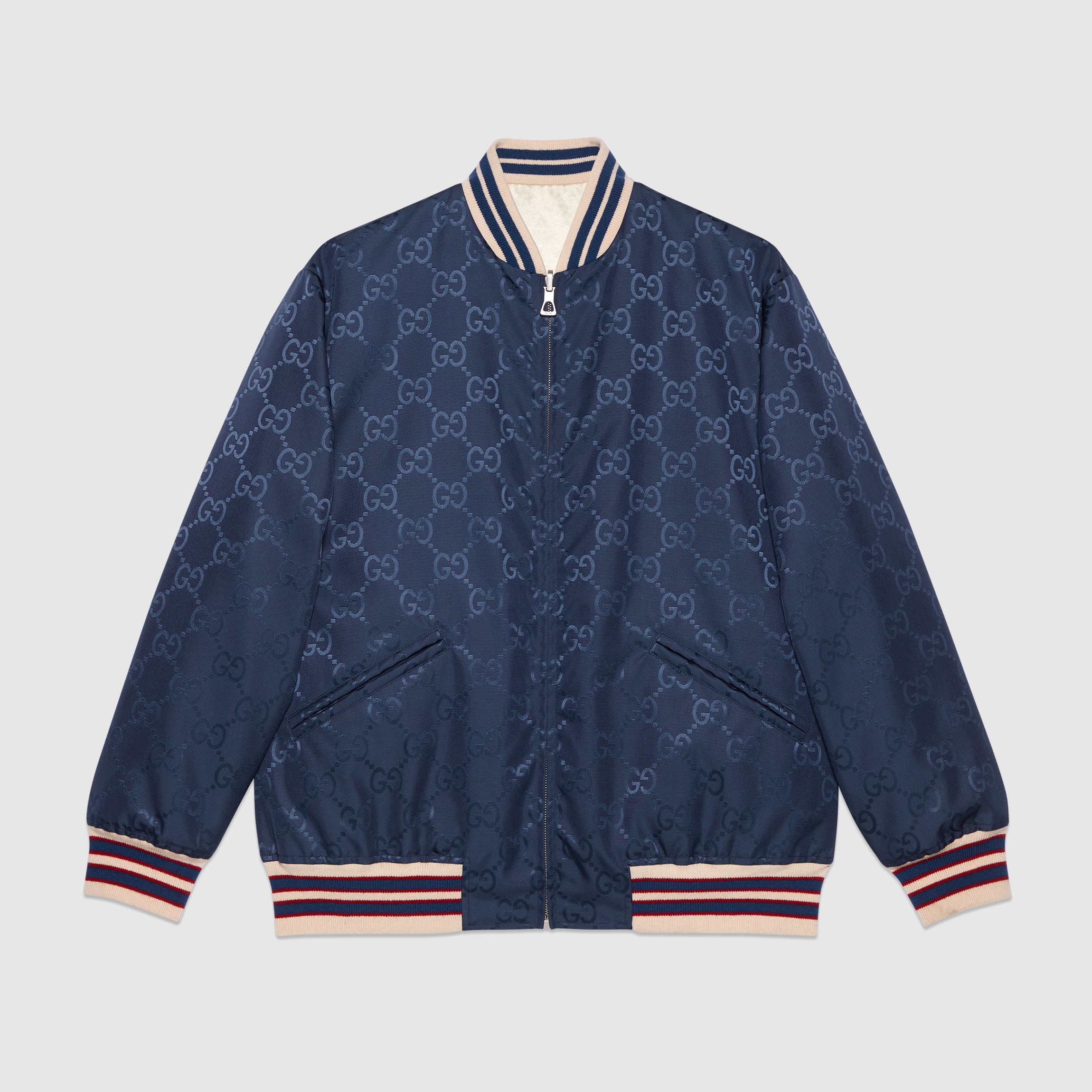 Gucci Nylon Canvas Reversible Zip jacket #nigo96812