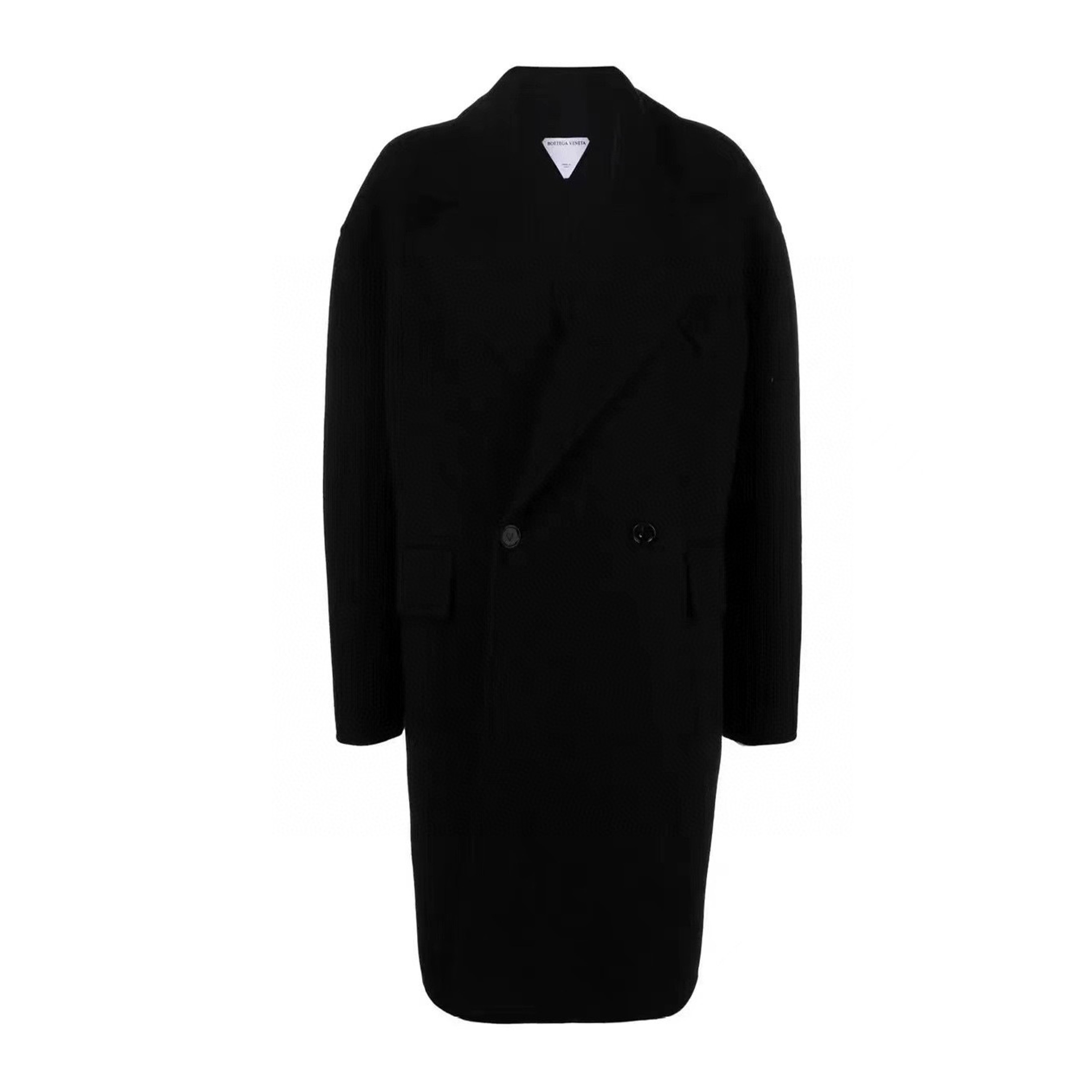 Bottega Veneta Black Long Coat Jacket Ngvp #nigo6722