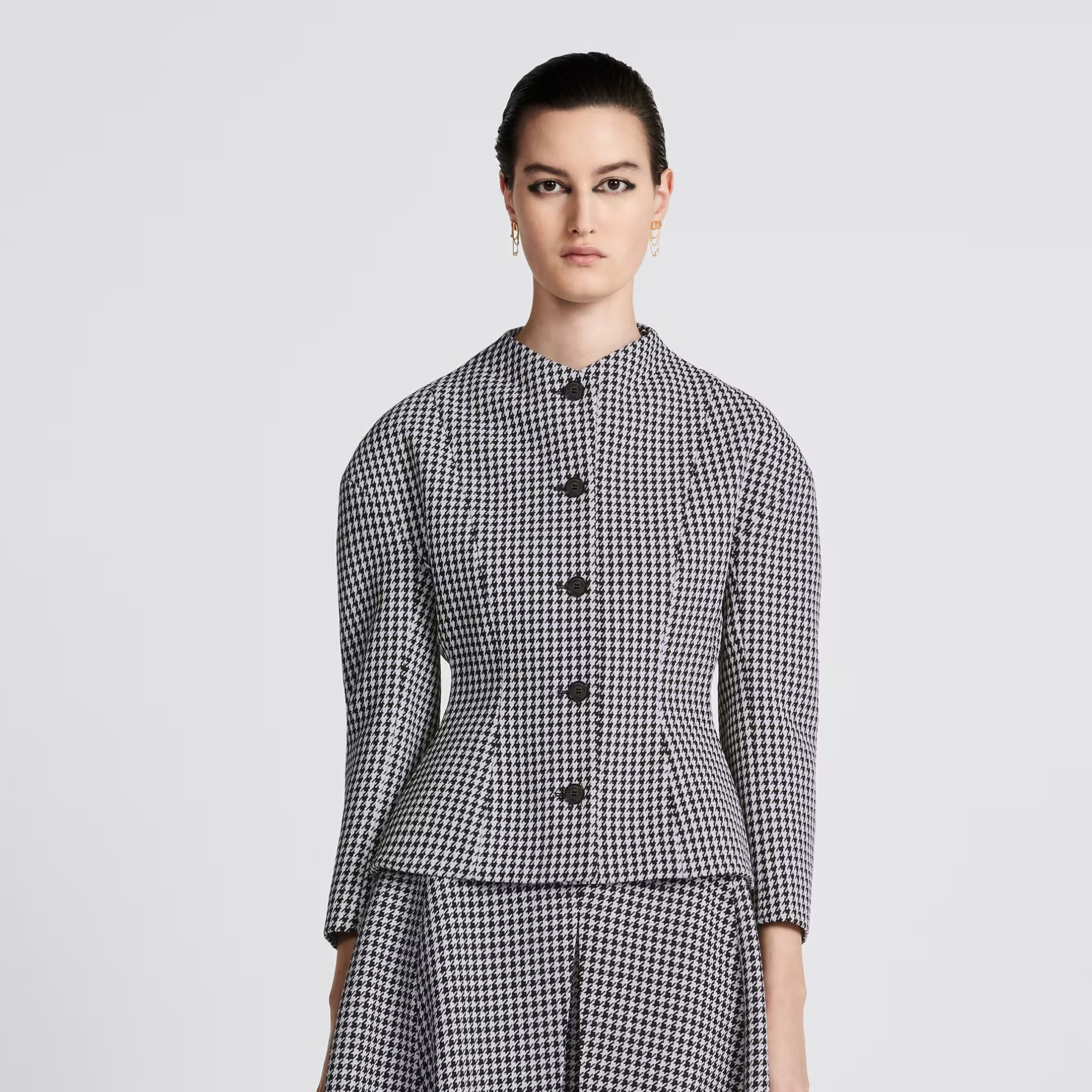 Dior Fitted Jacket With Officer Collar Ngvp #nigo6842