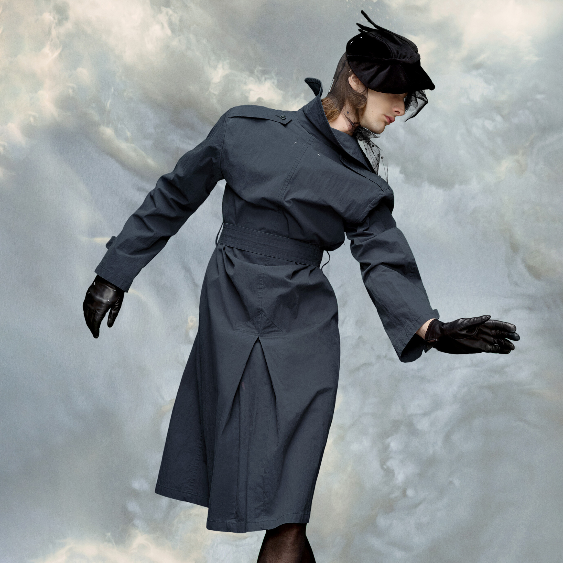 Maison Margiela Double-Breasted Trench Coat Ngvp #nigo6876