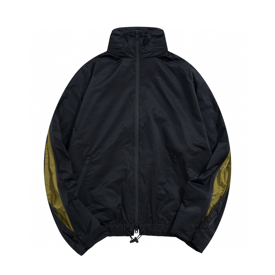 Bottega Veneta Colorblocked Zipper Drawstring Loose Hooded Jacket Casual Pants Ngvp #nigo6874