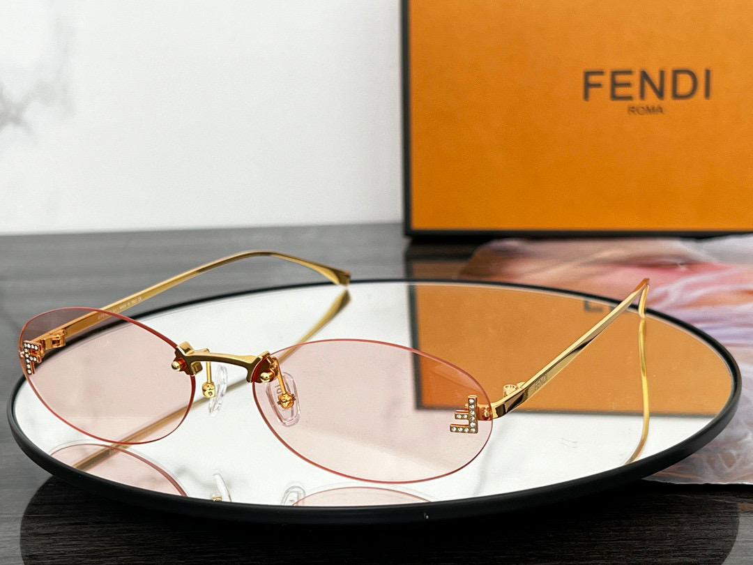 Fendi Oval Sunglasses Glasses #nigo96825