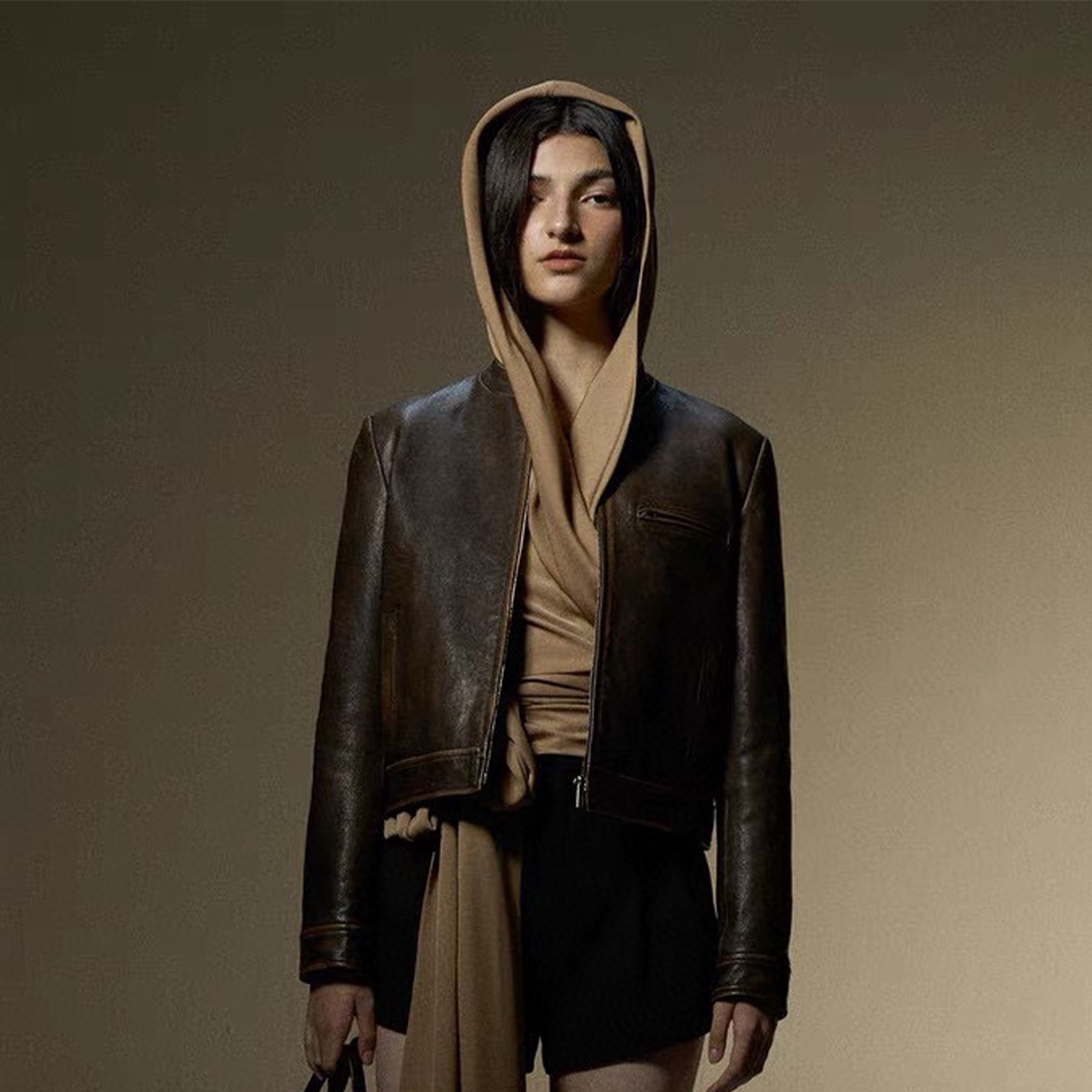 MiuMiu Sheepskin Leather Jacket Coat Ngvp #nigo6857