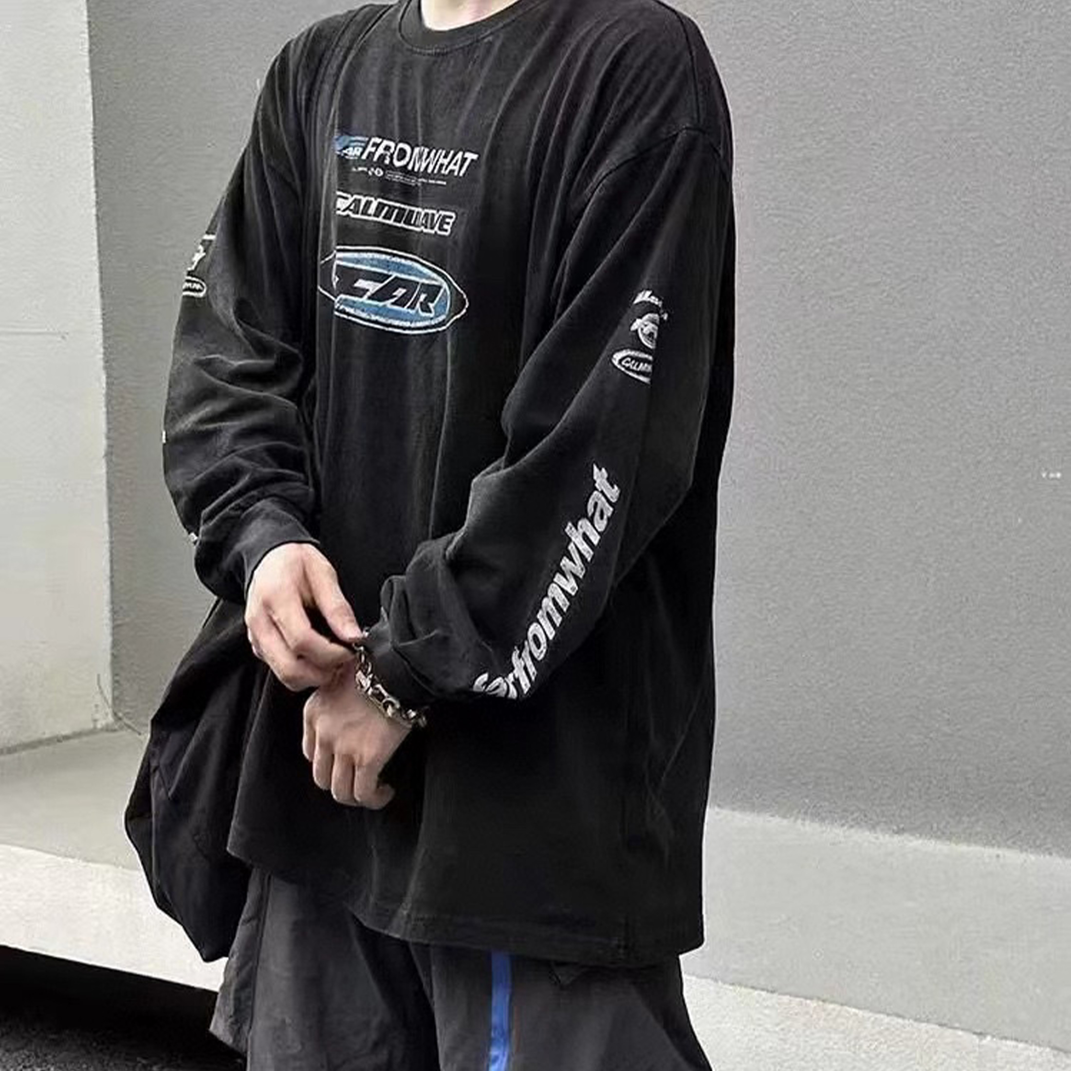 Far archive Printed Crew Neck Sweatshirt Ngvp #nigo6721