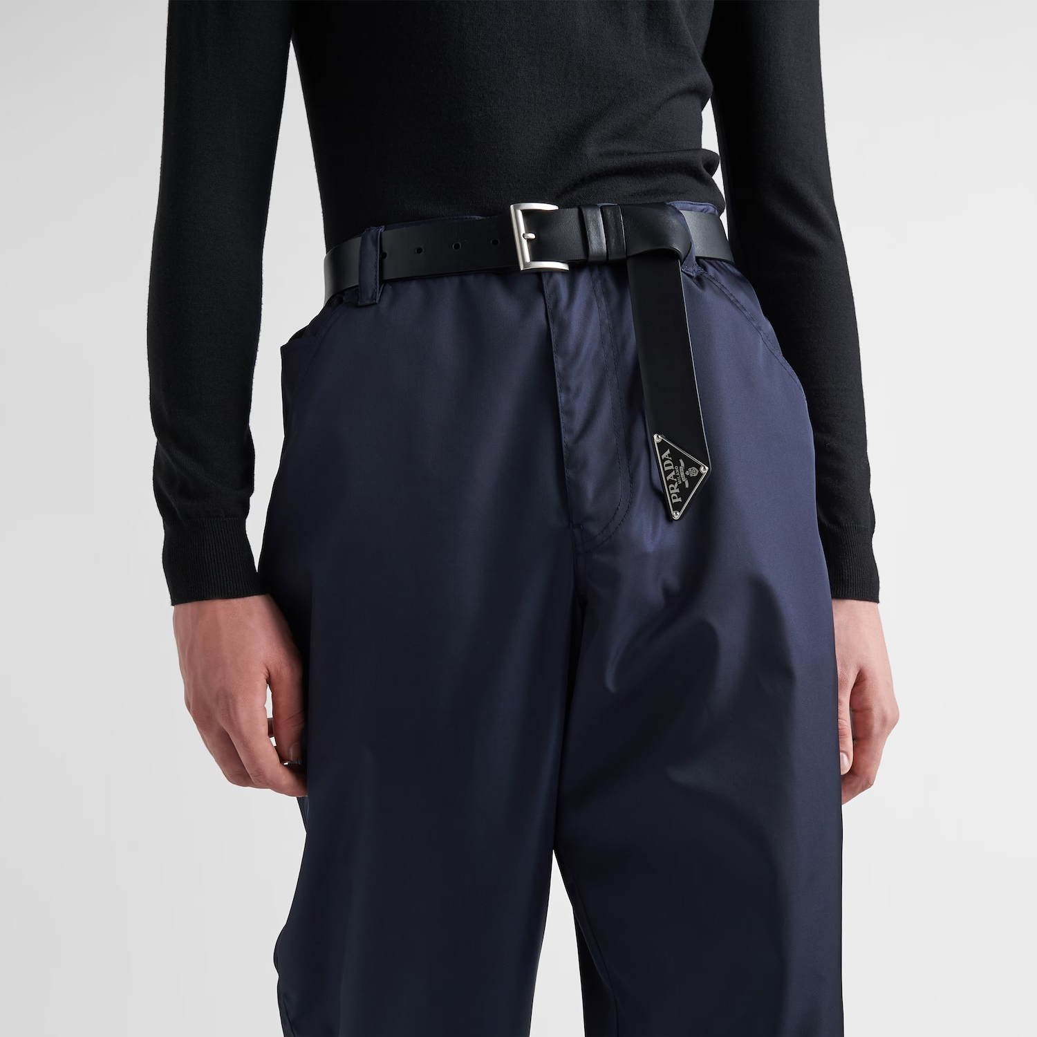 Prada Leather Accessory Belt #nigo22179