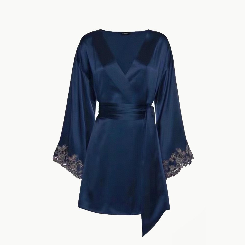 Laperla Silk Embroidered Mid-Length Nightgown Ngvp #nigo6921