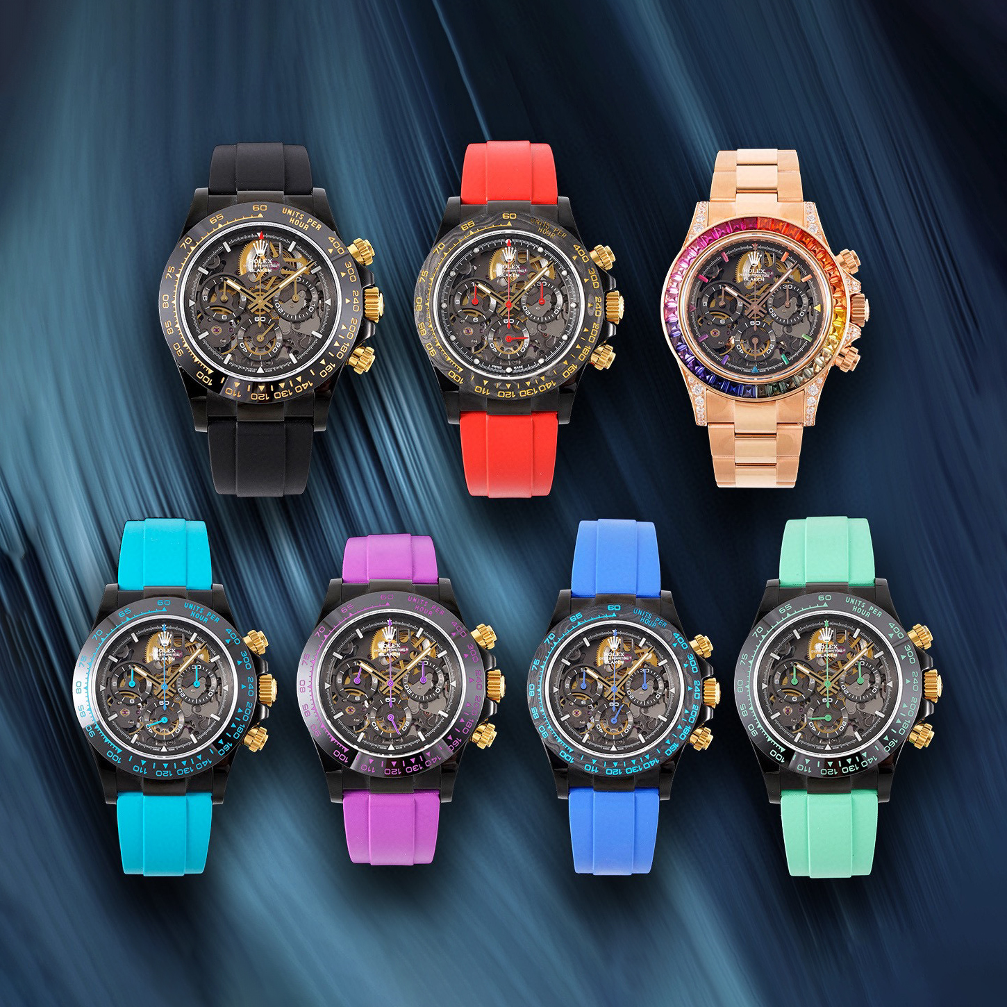 Rolex Skeleton Mechanical Watch #nigo96843