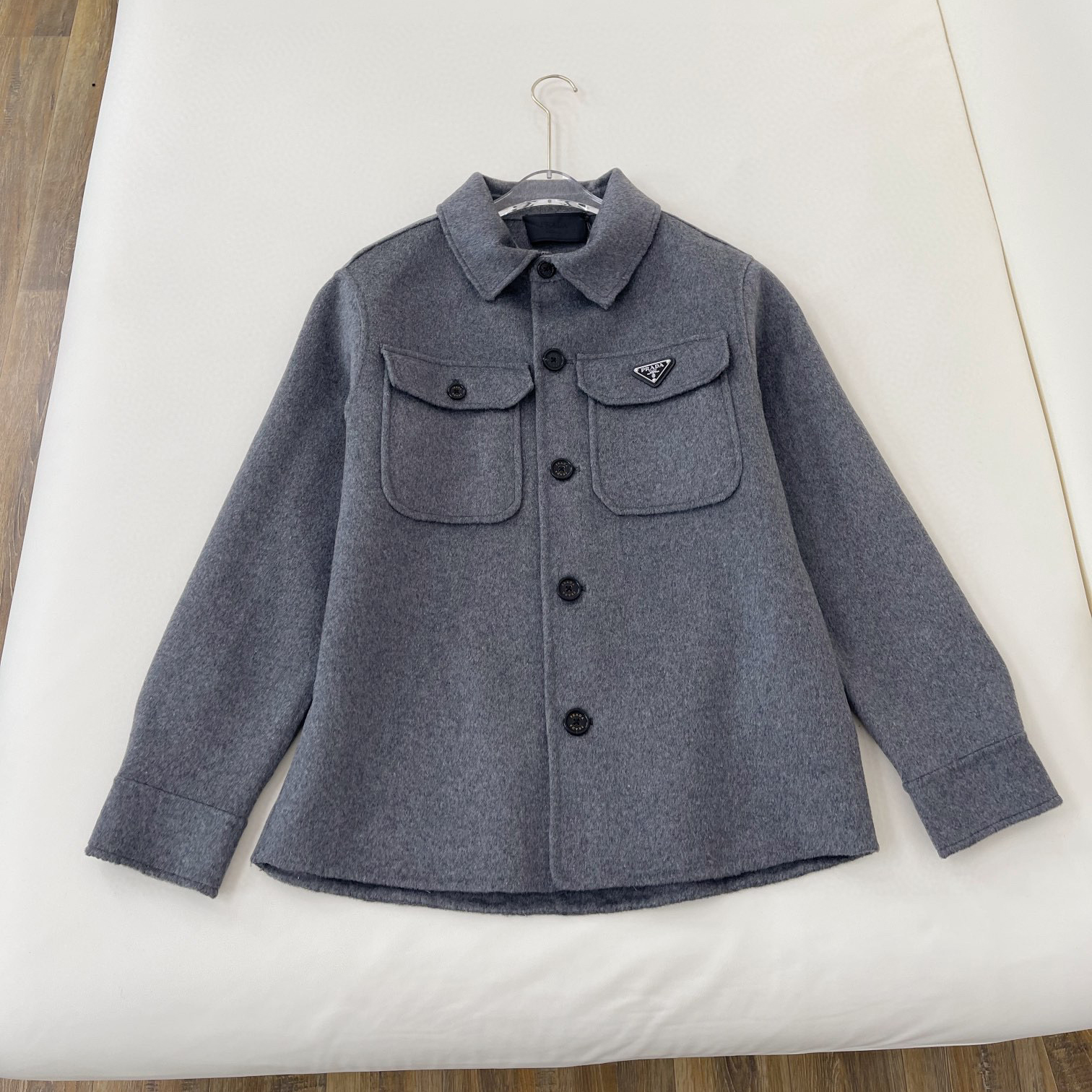 NIGO Prada Men's Autumn And Winter Models Single-Breasted Lapel Loose Solid Color Jacket #nigo96854