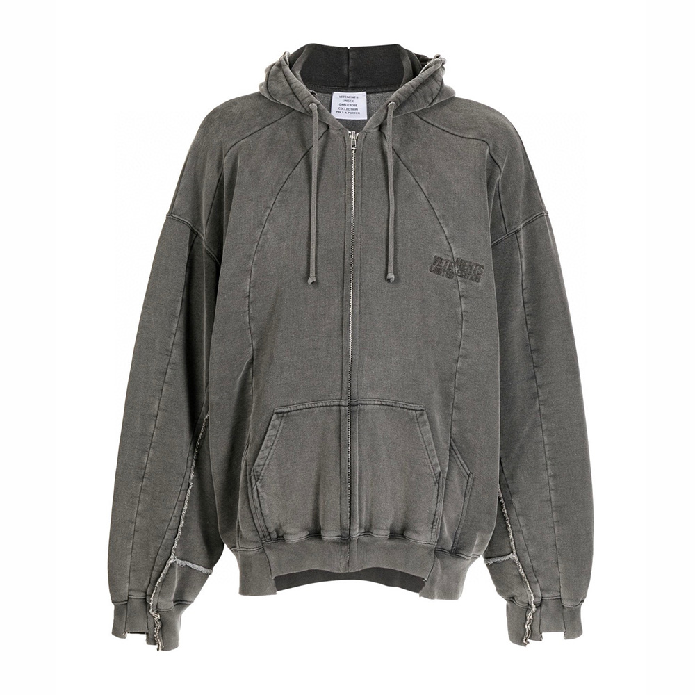 NIGO Vetements Men's Logo Embroidery Fall And Winter Cotton Long Sleeve Loose Zipper Hooded Coat Ngvp #nigo6927