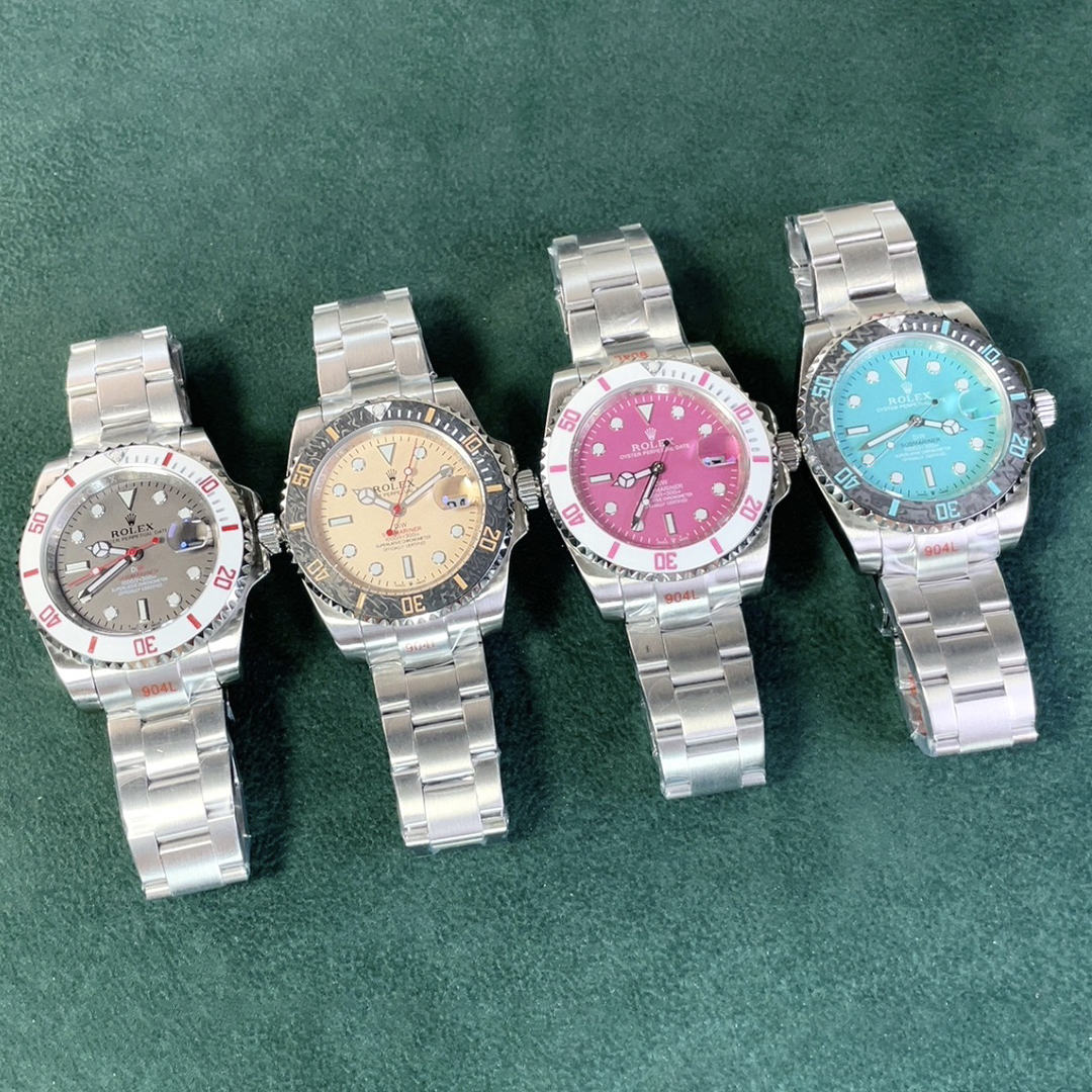 NIGO Rolex Carbon Fibre Bezel Mechanical Watch In 904L Stainless Steel Throughout #nigo91137