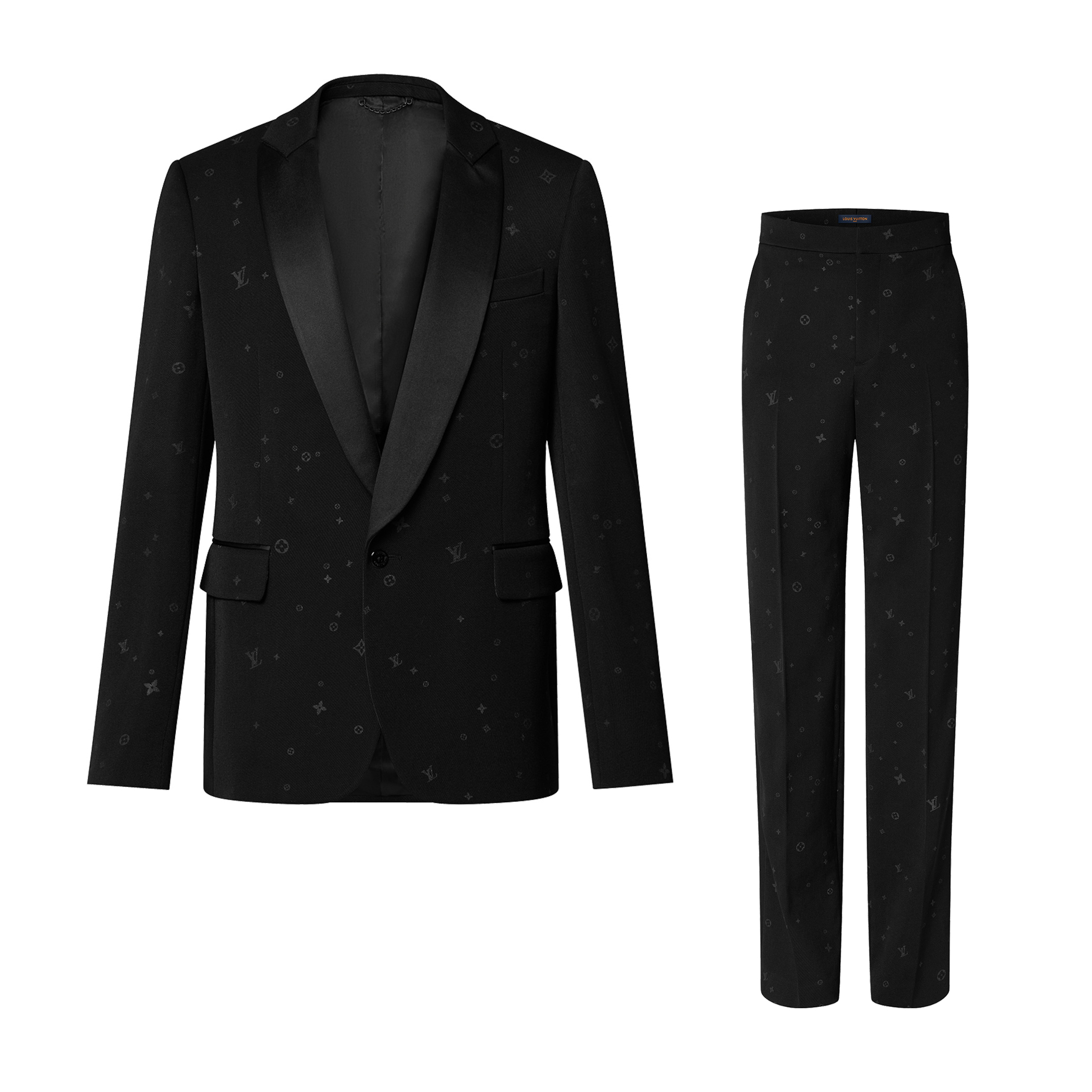 NIGO Louis Vuitton Men's All Season Starry Night Single-Breasted Wool Tuxedo Jacket Pants Set Suit #nigo96892