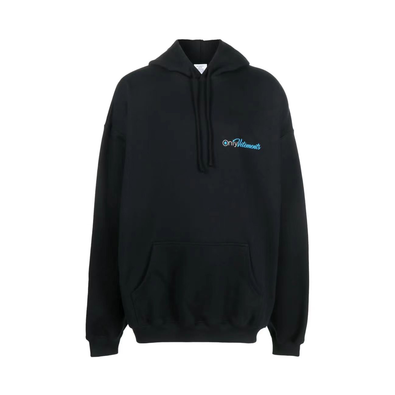 NIGO Vetements Men's Fall/Winter Black Cotton Long Sleeve Hooded Sweatshirt Pullover #nigo96911