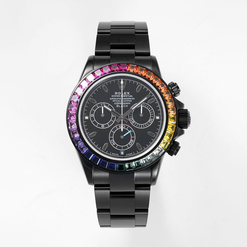 NIGO Rolex Mechanical Watch With Black Synthetic Bezel #nigo96923