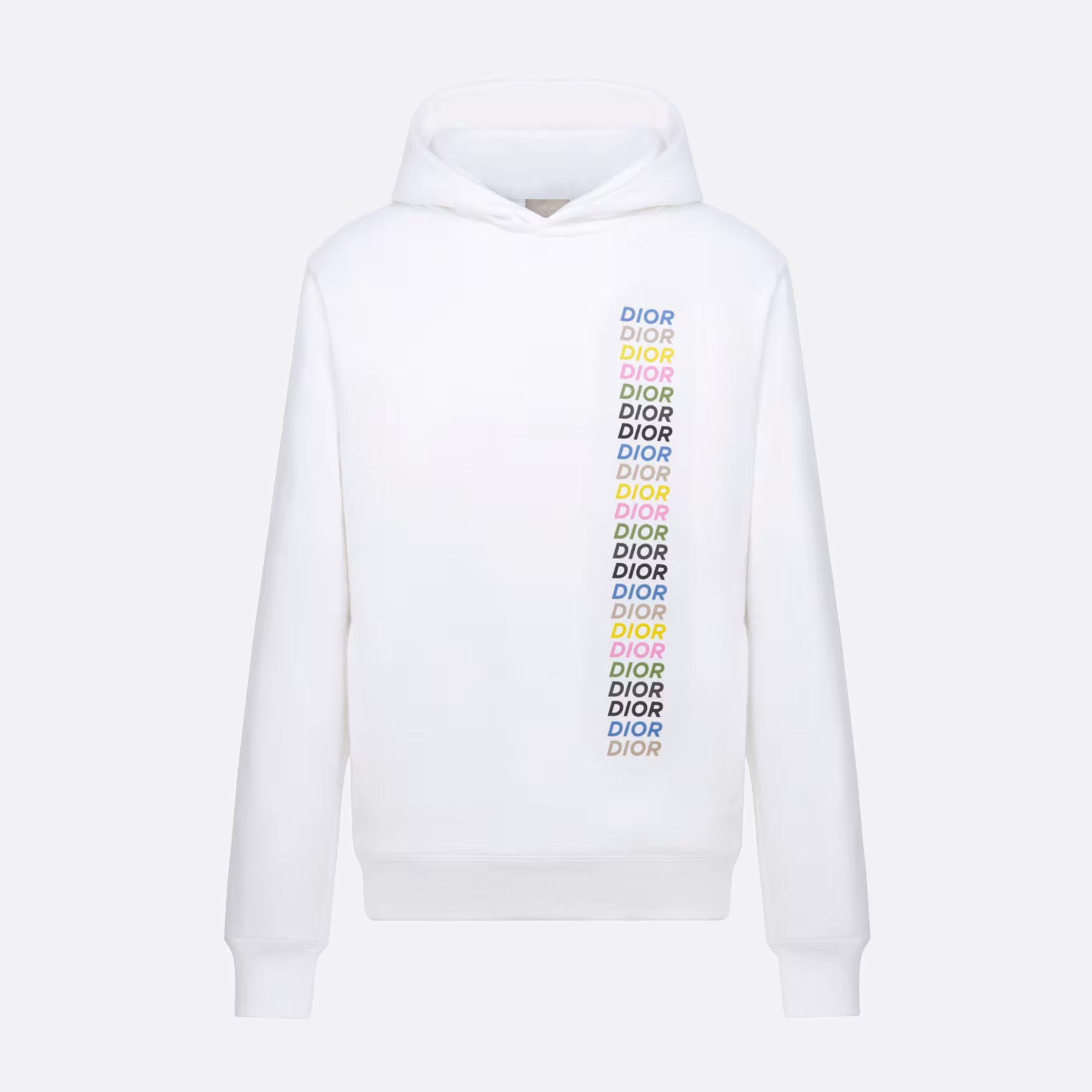 NIGO Dior Men's Winter Relaxed Fit Hooded Sweatshirt Cotton Fleece Pullover #nigo96934