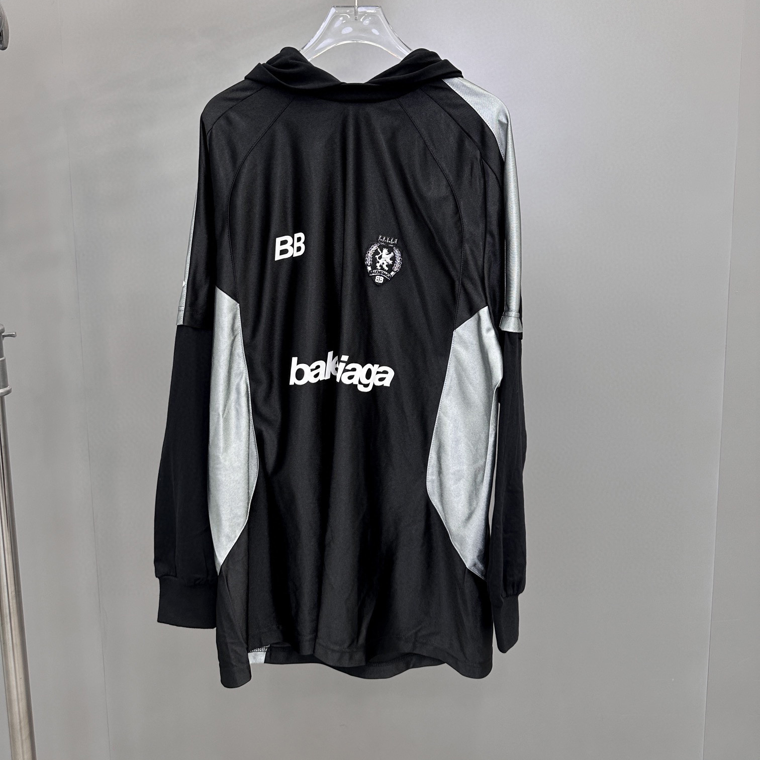 NIGO Balenciaga Men's Summer Thin Clashing Color Splicing Long Sleeve Hooded Sweatshirt #nigo96968