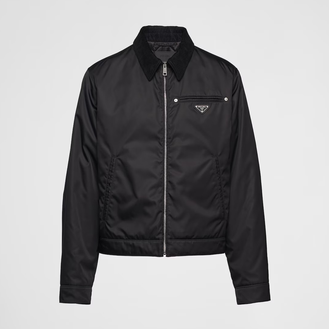 NIGO Prada Men's Fall Re-Nylon Recycled Nylon Zipper Jacket Coat #nigo97113