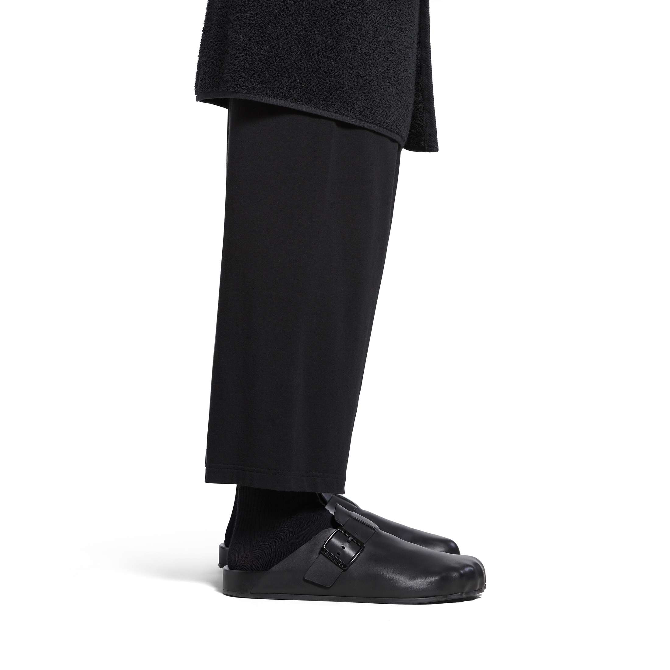 NIGO Balenciaga Men's Spring/Summer Solid Color Round Toe Leather Suede Casual Mule Slippers shoes Ngvp #nigo7225