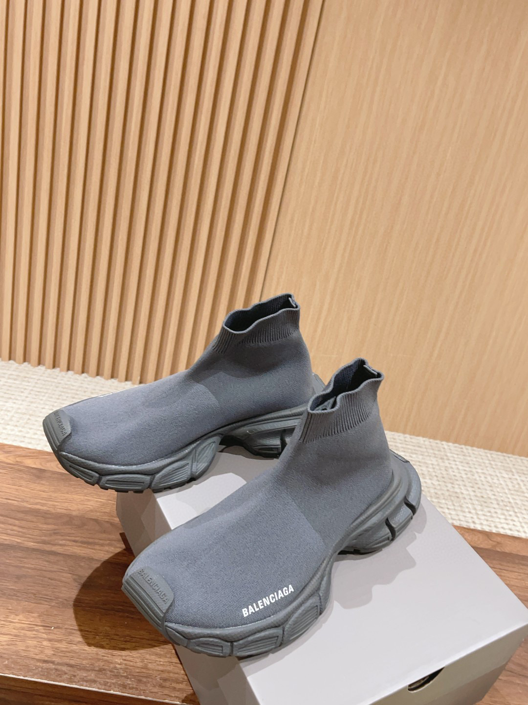 NIGO Balenciaga Men's and Women's 3xl Sneaker Couple Sports Flyweave Material Pop Shoes #nigo97221