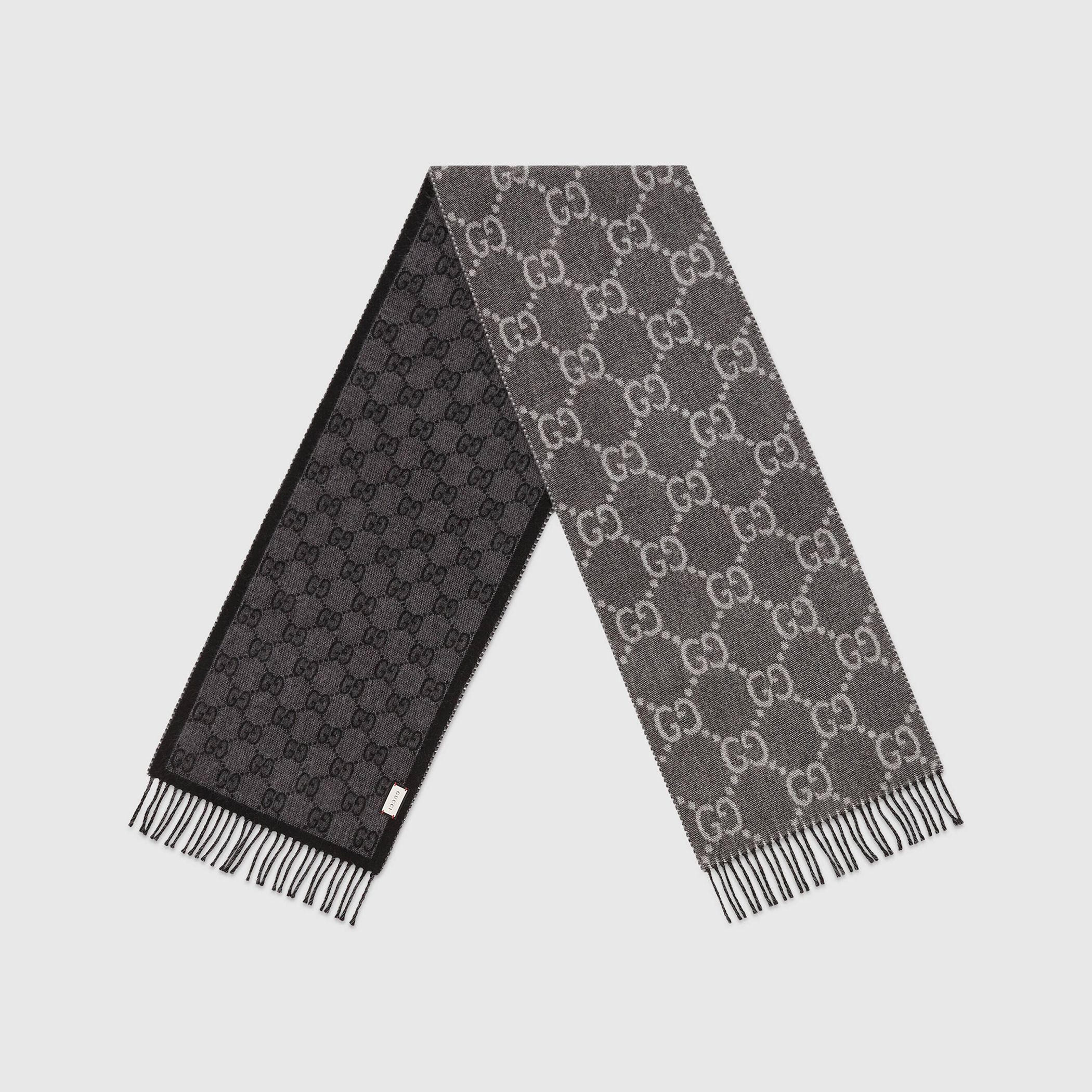 NIGO Gucci Jacquard Fringe Women's Men's Knitted Scarf #nigo97262