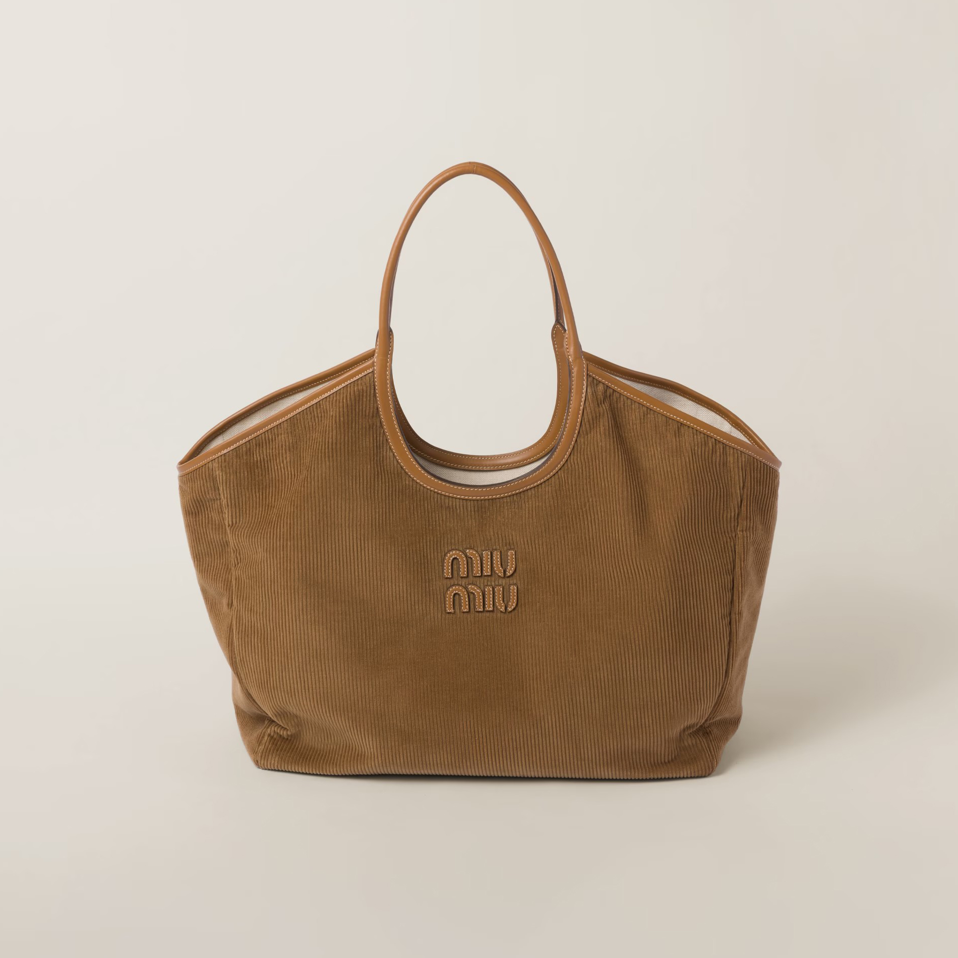 NIGO MiuMiu Women's IVY Corduroy Handbag Tote Bag Underarm Bags #nigo97345