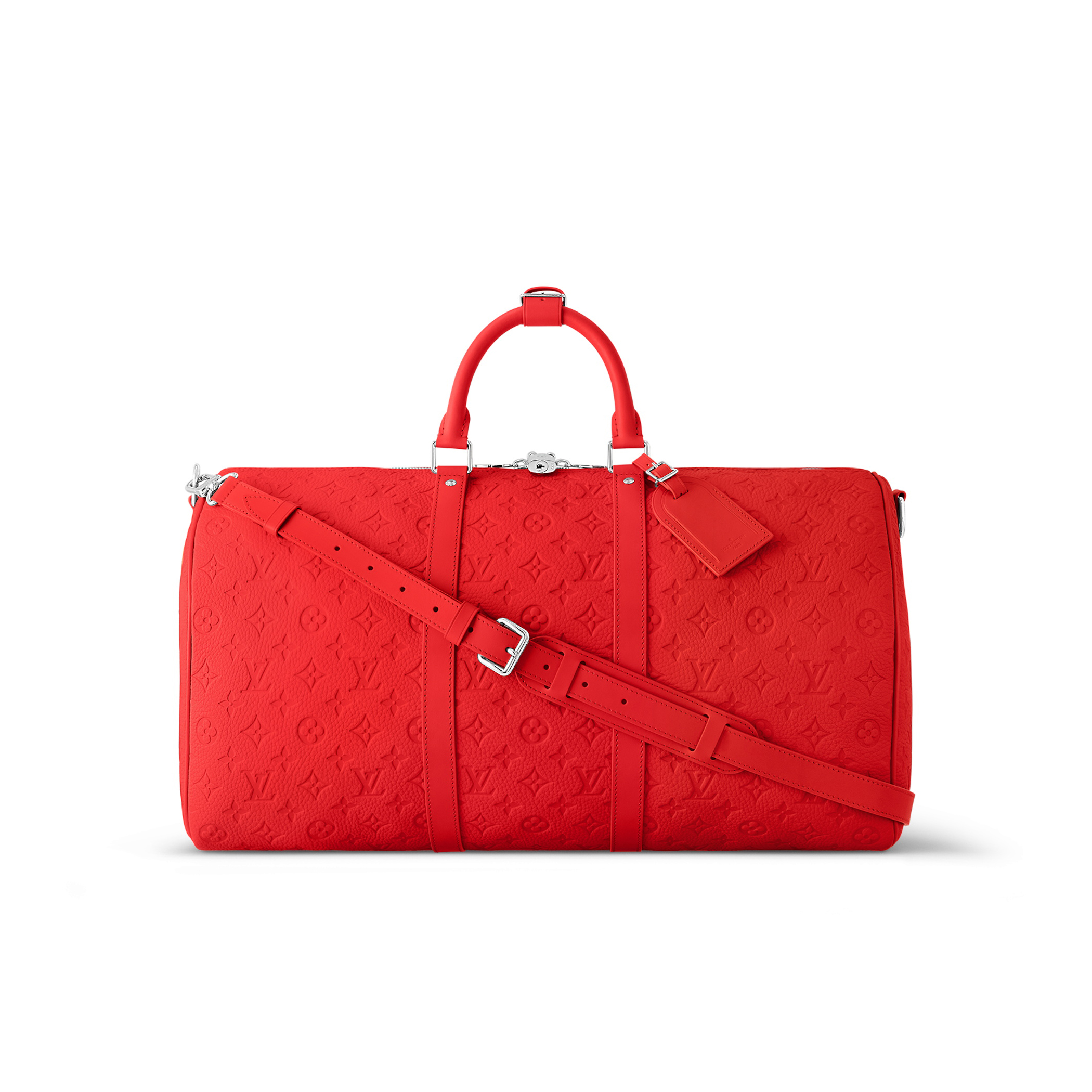 NIGO Louis Vuitton Keepall Bandoulière 50 Leather Tote Travel Bag #nigo97339