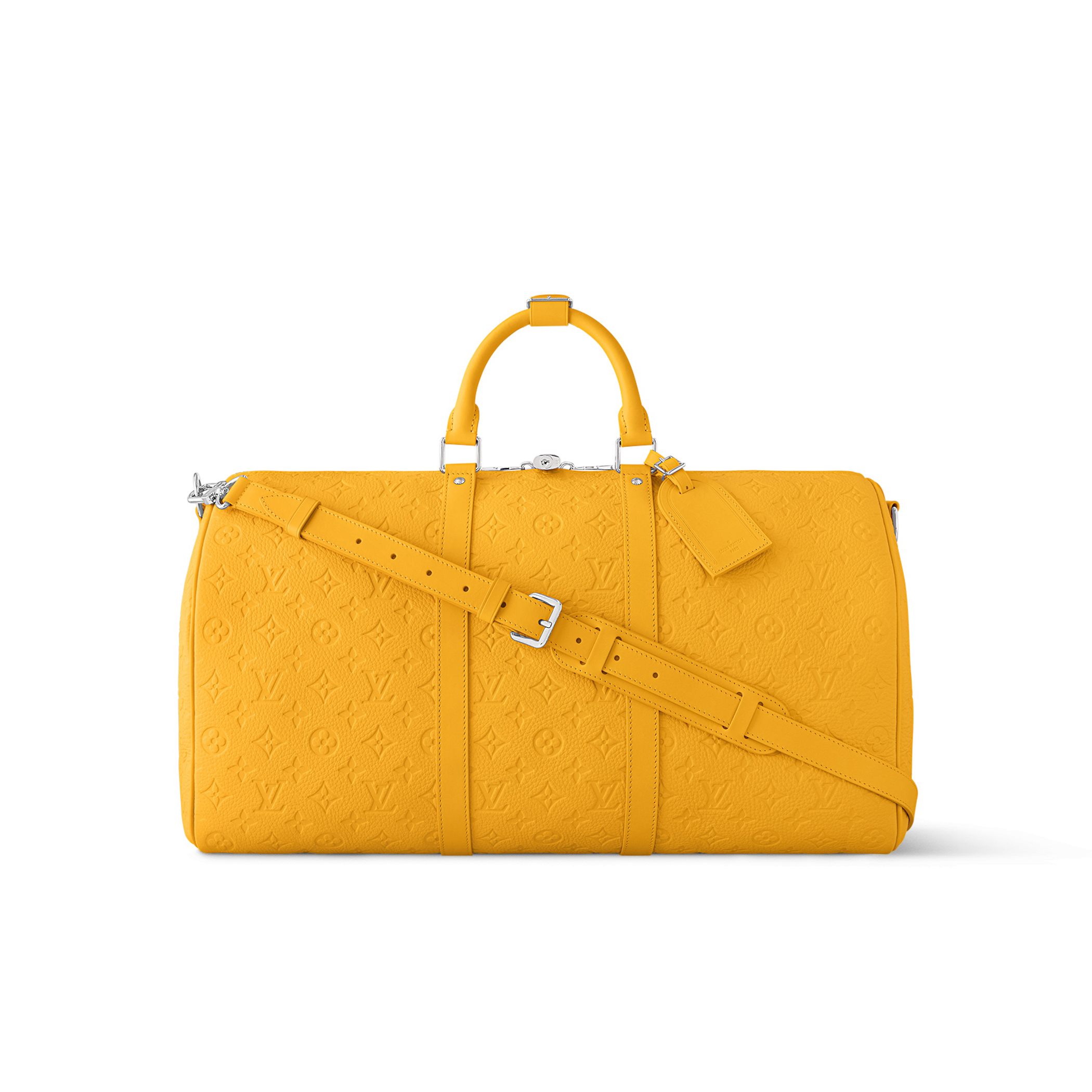 NIGO Louis Vuitton Keepall Bandoulière 50 Leather Tote Travel Bag #nigo97339