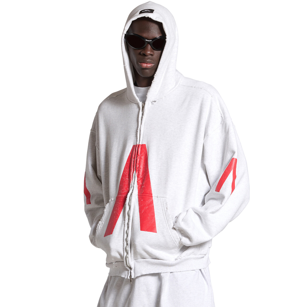 NIGO Balenciaga Men's Autumn Music Archive Series Connected Zip-up Hoodie Medium Jacket #nigo97348