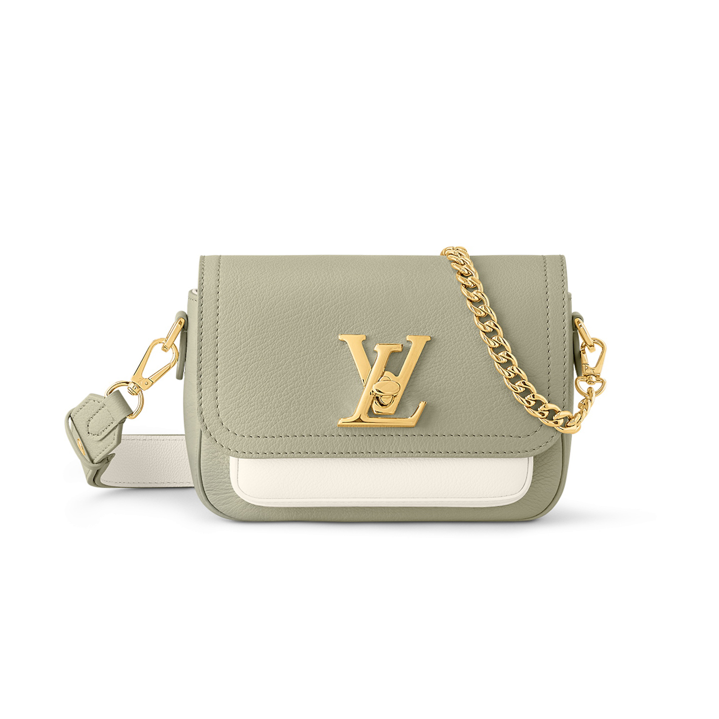 NIGO Louis Vuitton Women's Lockme Tender Leather Shoulder Bags Handbags #nigo97361