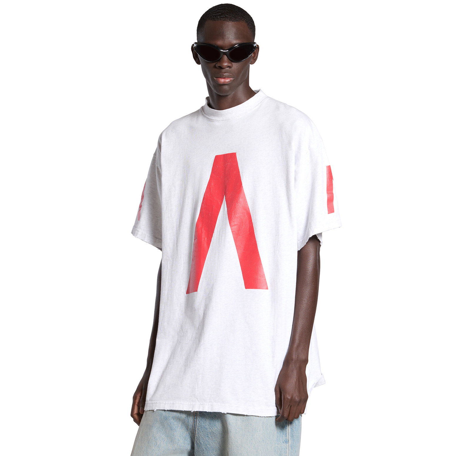 NIGO Balenciaga Music丨Archive Series Men's Summer Logo Cotton Round Neck Short Sleeve T-Shirt Top #nigo97375