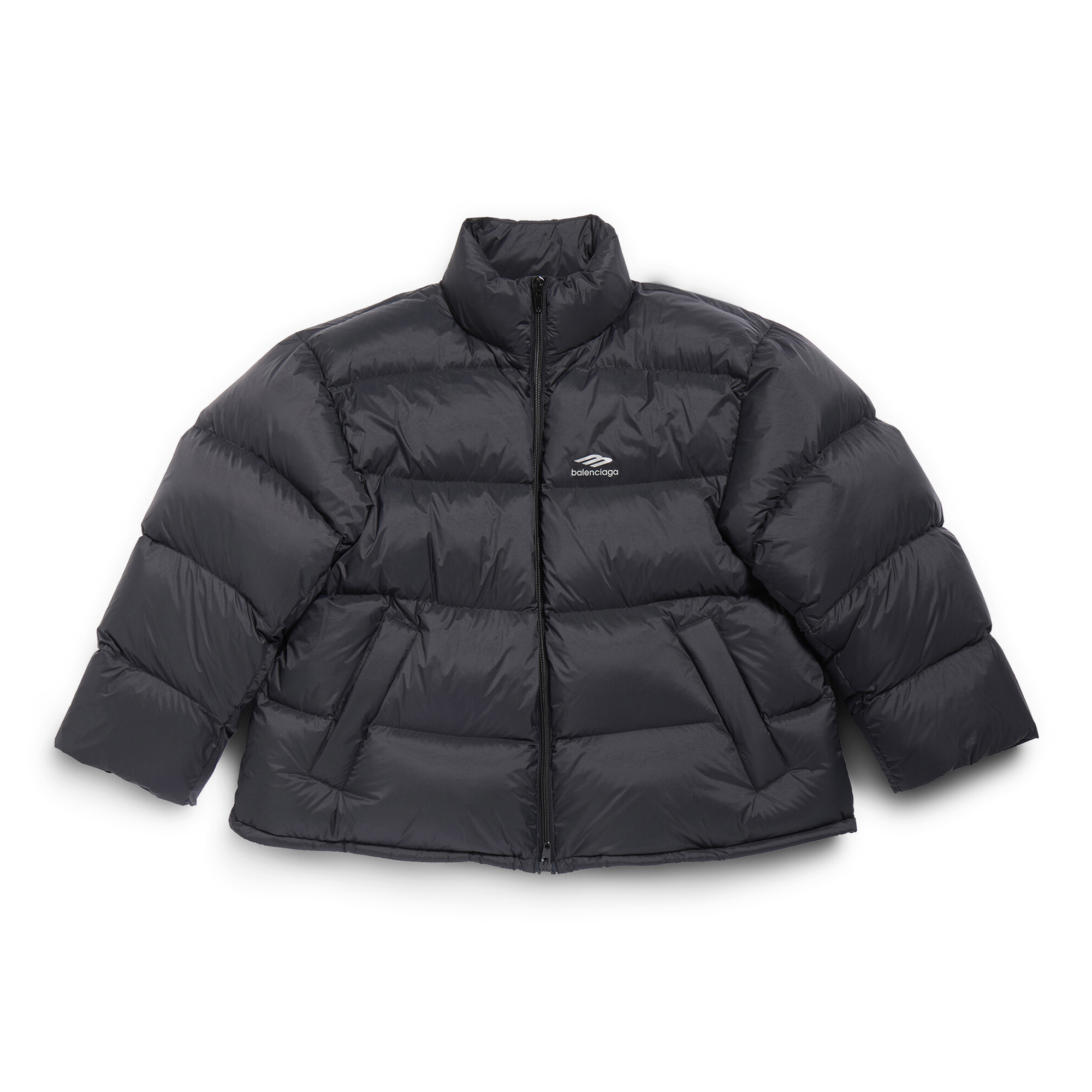 NIGO Balenciaga Men's Winter Skiweare - 3B Sports Lcon Ski Puffer In Black Zip Down Jacket #nigo97386