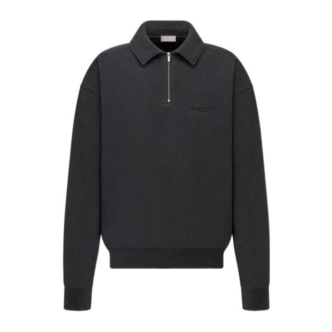 NIGO Dior Men's Autumn Grey Polo Neck Long Sleeve Sweatshirt Casual Pants Set Suit #nigo97387