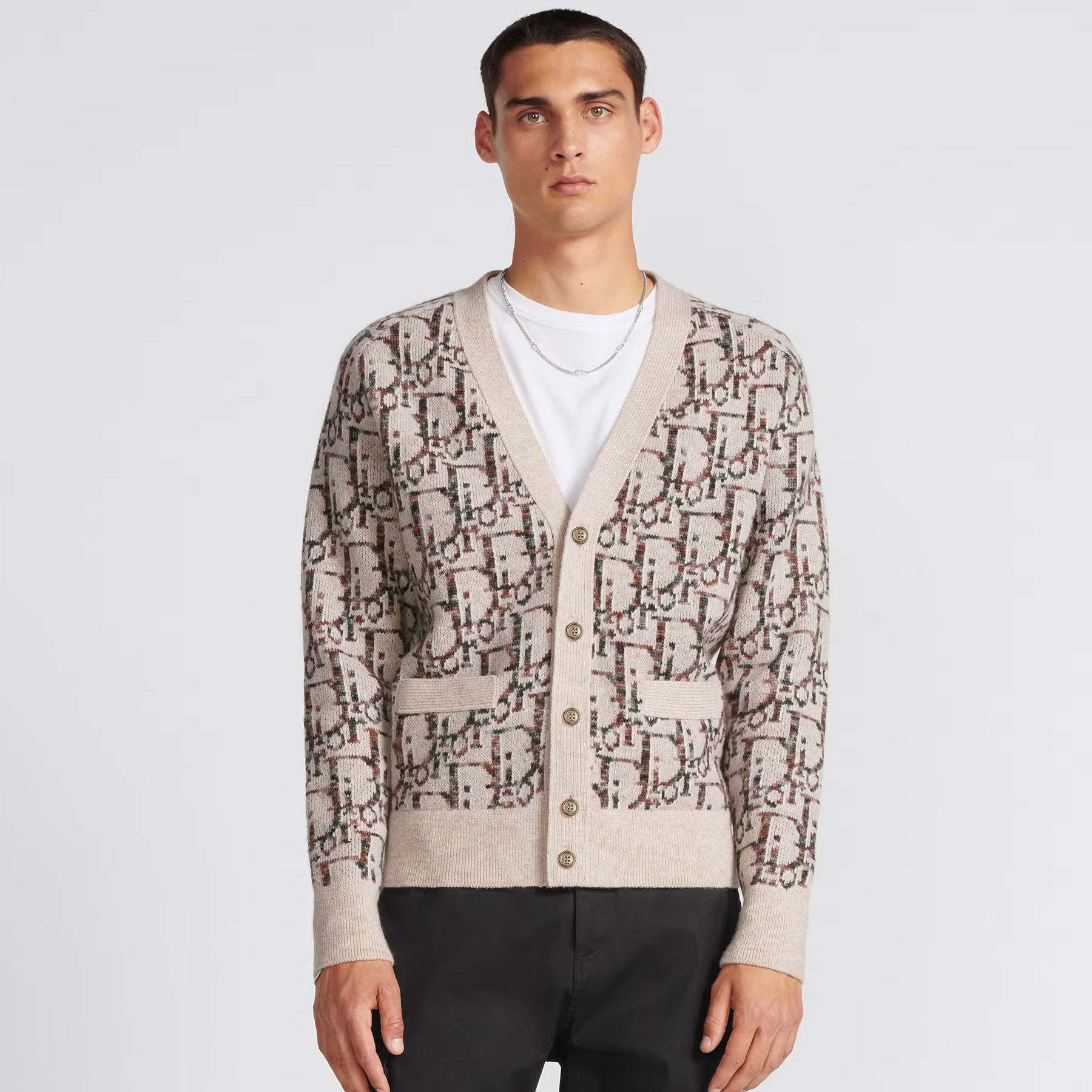 NIGO Gucci Men's Autumn And Winter Jacquard Knit Long Sleeved Cardigan Jumper Jacket #nigo97416