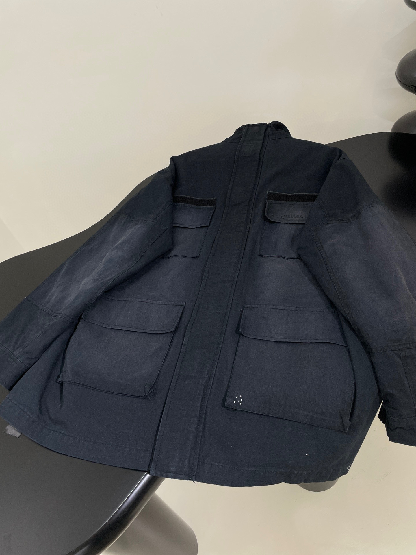 NIGO Balenciaga Men's And Women's Spring And Autumn Solid Color High Neck Double-sided Zippered Jacket With Loose Fit Ngvp #nigo7181