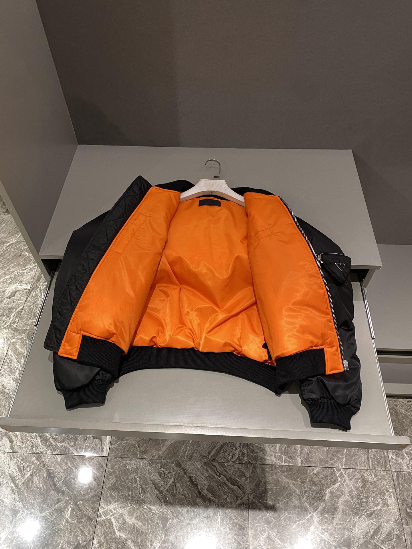 NIGO Prada Men's Autumn And Winter Solid Color Simple Zippered Long Sleeved Pilot Jacket Loose Baseball Jacket Ngvp #nigo7251