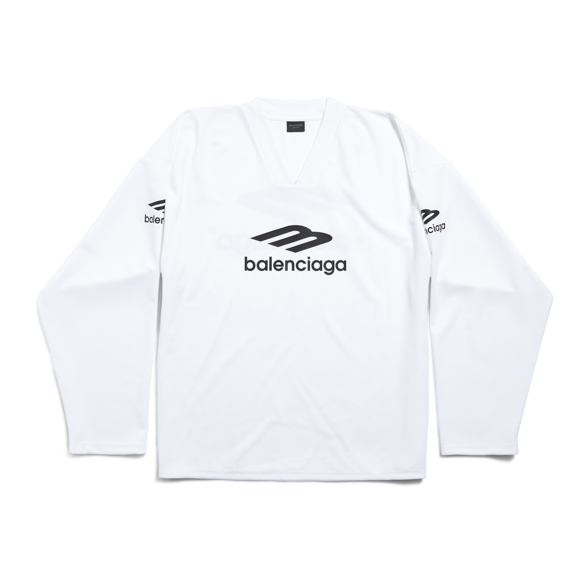 NIGO Balenciaga Men's Solid Colour Letter Logo Skiwear - 3b Sports Icon Ski Long Sleeve T-shirt #nigo97418