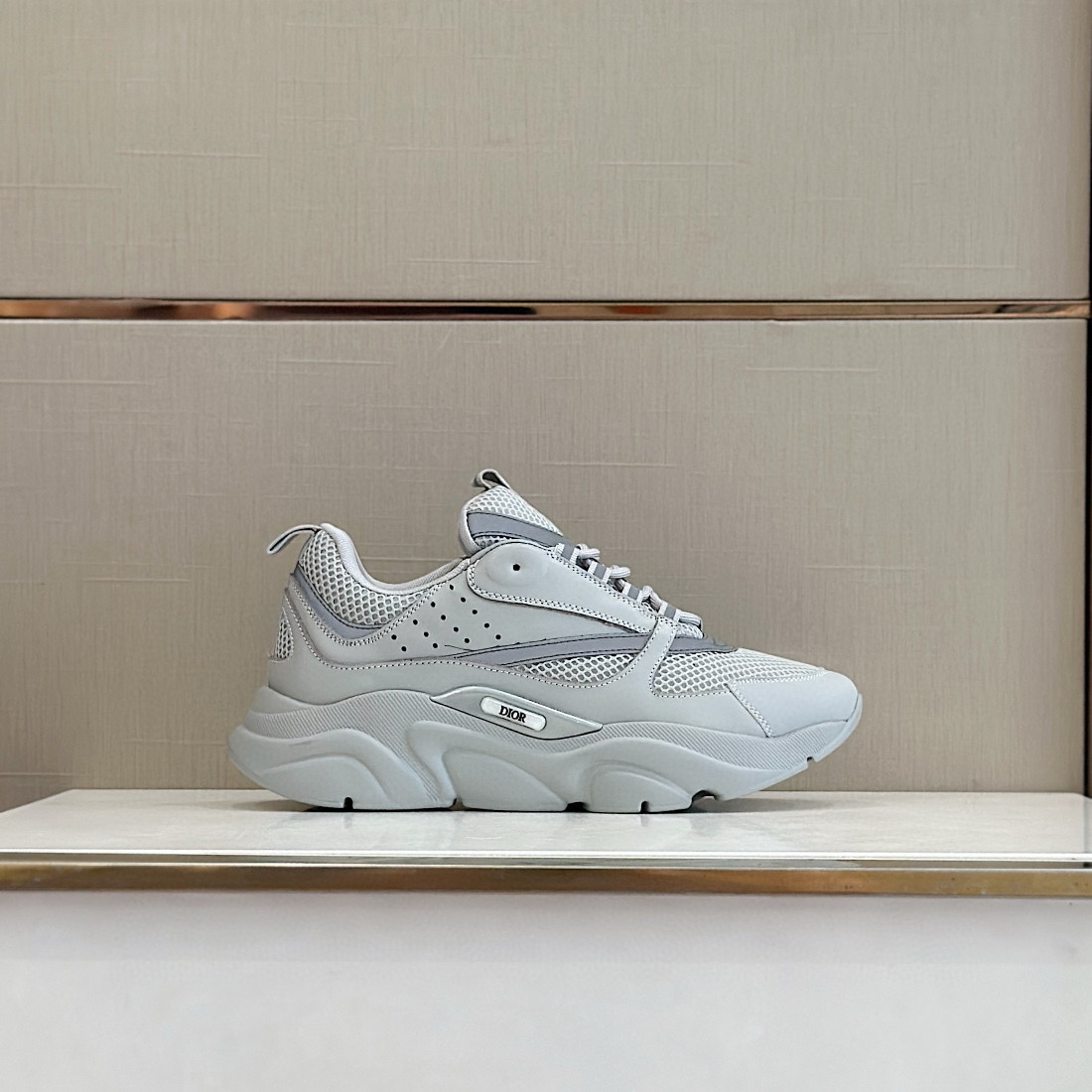 NIGO Dior B22 Men's Low Top Leather Mesh Fabric Retro Casual Sneakers Shoes #nigo97431