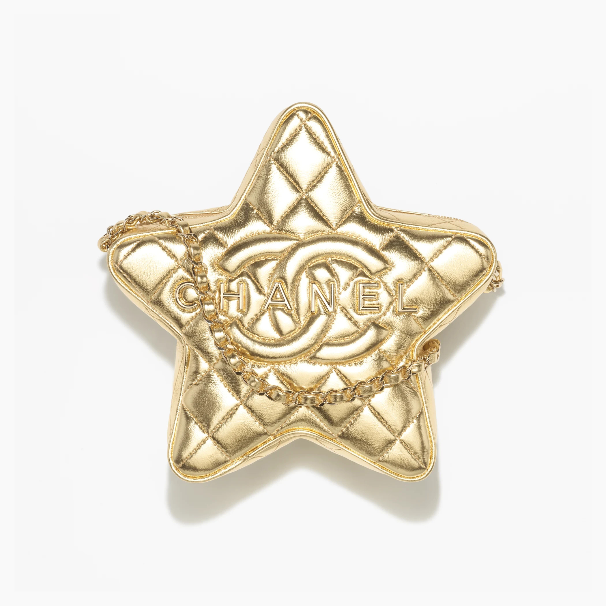 NIGO Chanel Women's Star Leather Chain Shoulder Crossbody Bag Bags #nigo97434